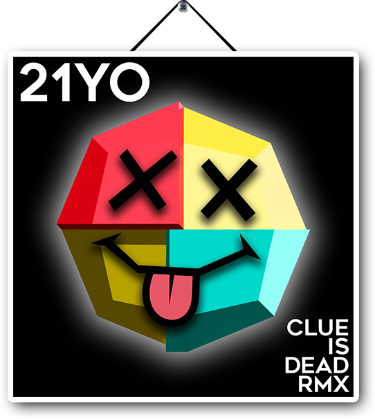 yesclip - 21YO CLUE IS DEAD RMX album cover